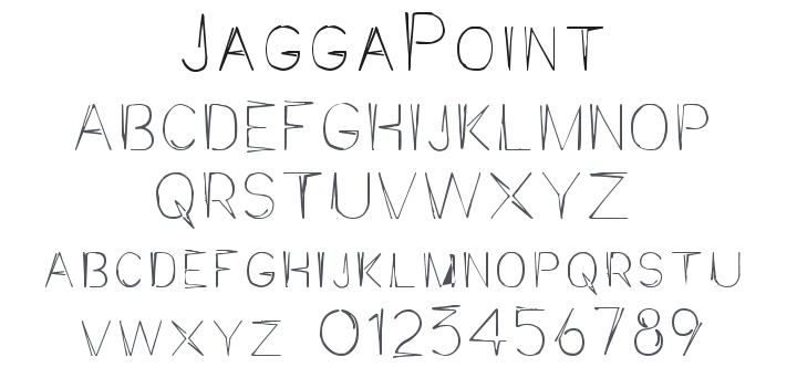 JaggaPoint Font