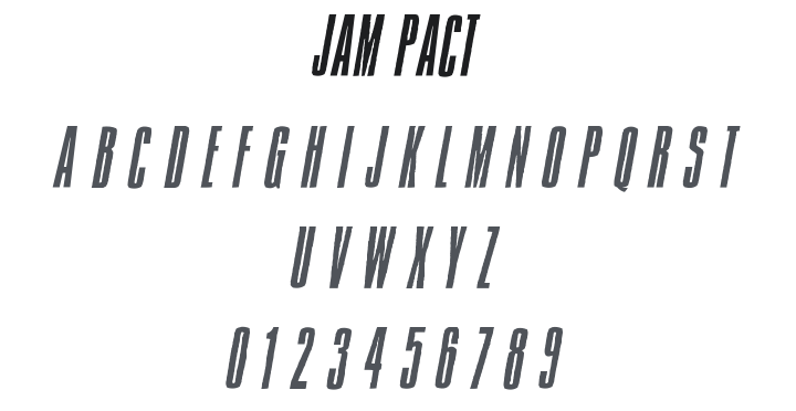 Jam Pact Font