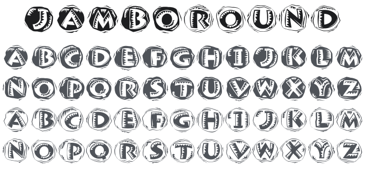 Jambo Round Font