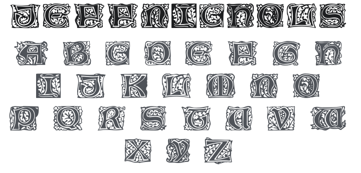 JeffNichols Font