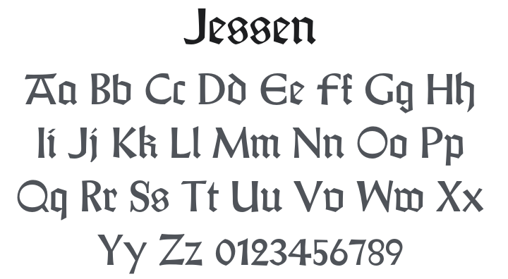 Jessen Font Family