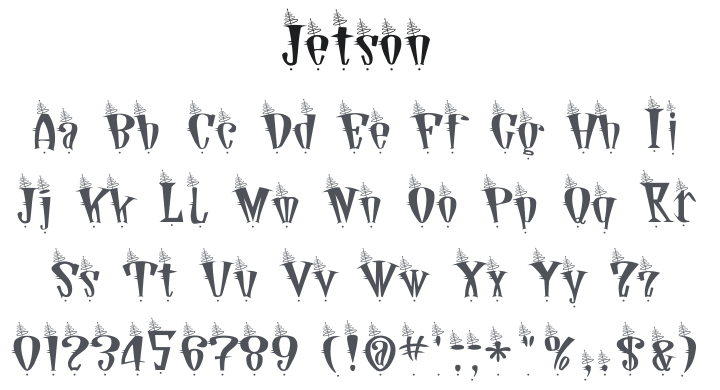 Jetson Font