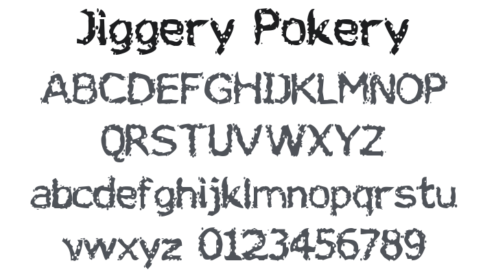 Jiggery Pokery Font