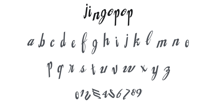 Jingopop Font