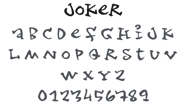 Joker Font