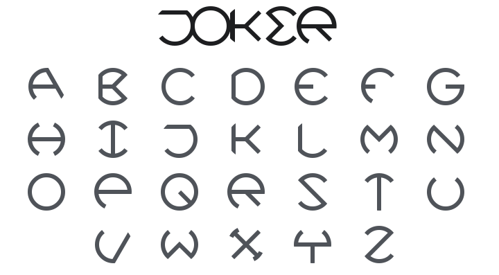 Joker Font
