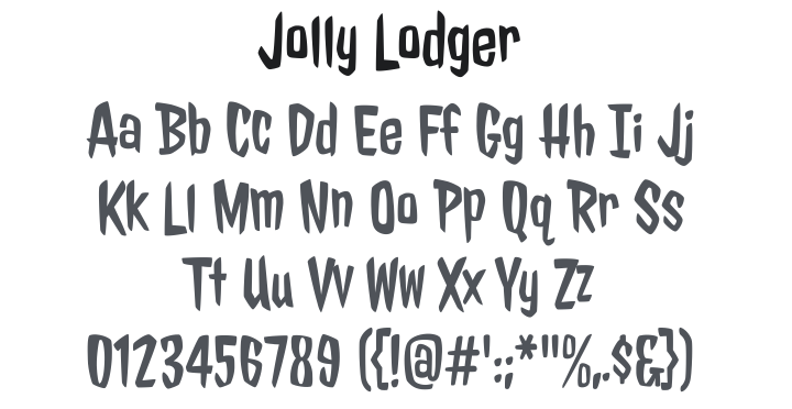 Jolly Lodger Font