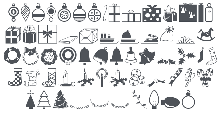 Journal Dingbats 4 Font