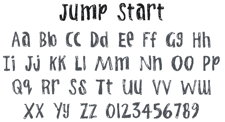 Jump Start Font