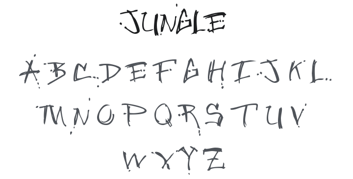 Jungle Font Family