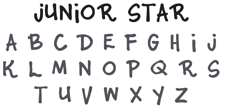 Junior Star Font
