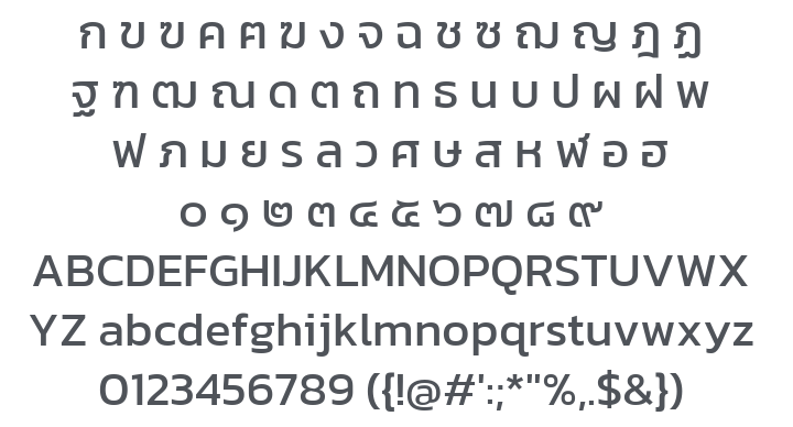 Kanit Font Family