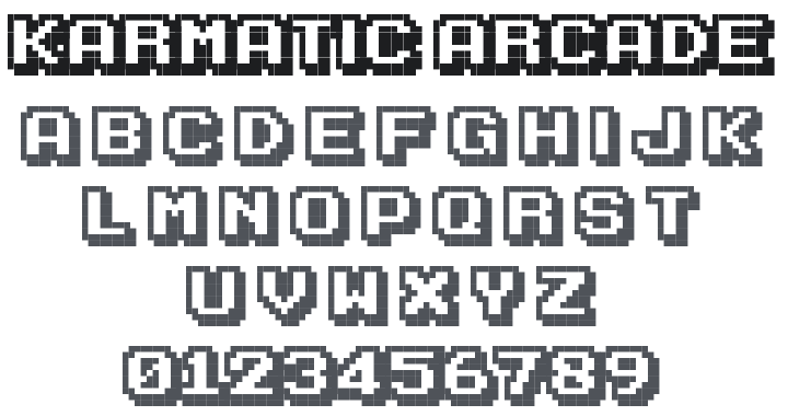 Karmatic Arcade Font