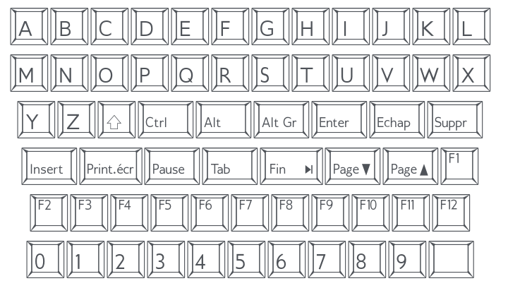 Keypad ADF Font Family