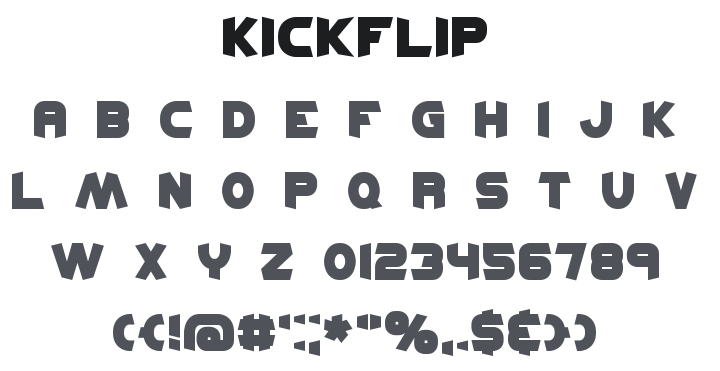 Kickflip Font