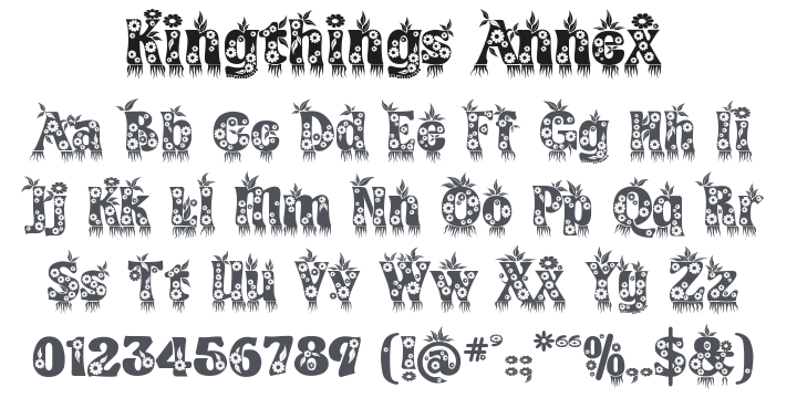 Kingthings Annex Font
