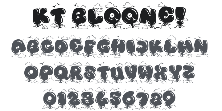 Kingthings Bloone! Font