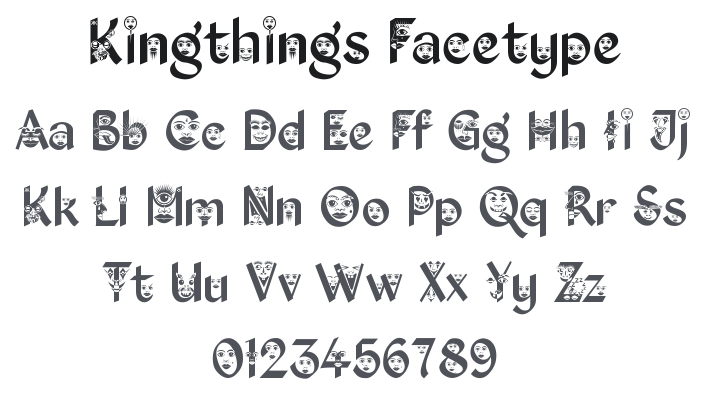 Kingthings Facetype Font