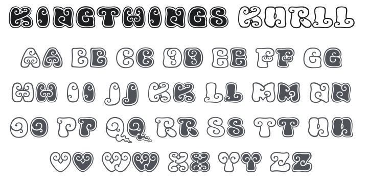 Kingthings Kurllie Font