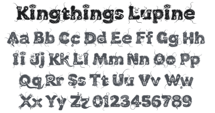 Kingthings Lupine Font