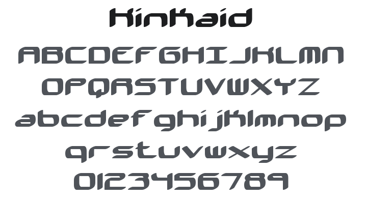 Kinkaid Font