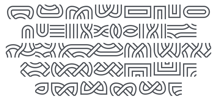 Knot Maker Font