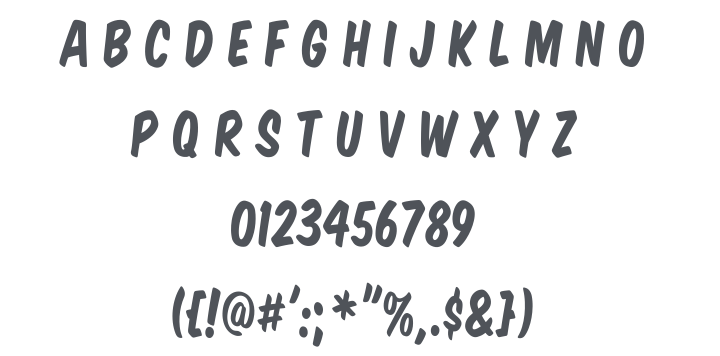 Komika Title Font Family