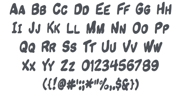 Komikandy Font