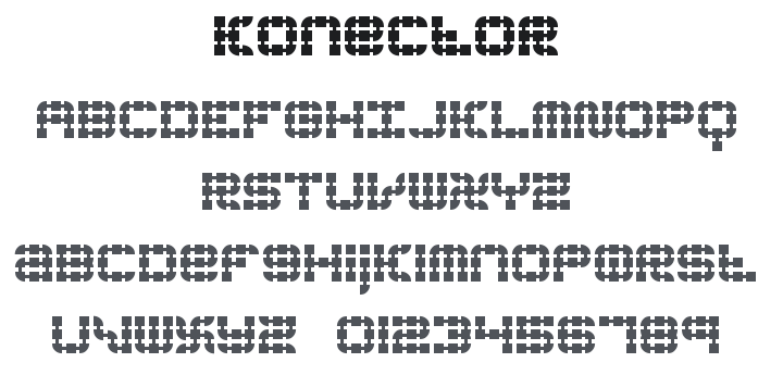 Konector Font Family