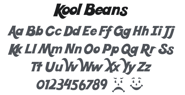 Kool Beans Font