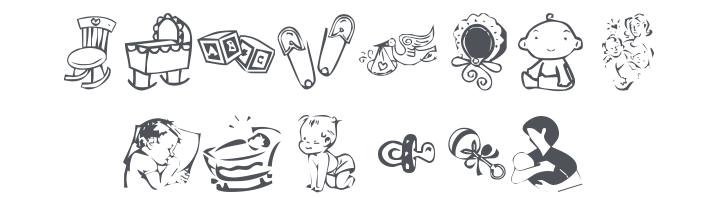 KR Baby Love Font