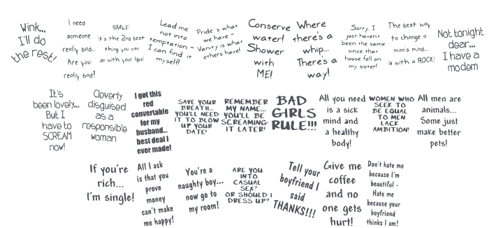 KR Bad Girlz Font