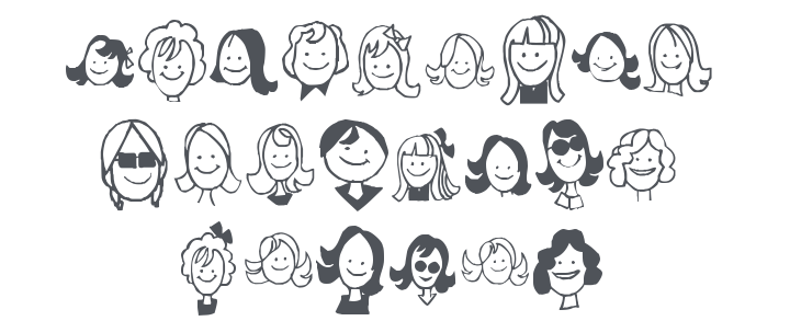 KR Barb's Class Girls Font