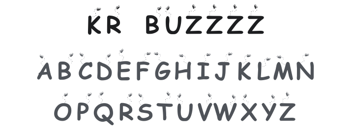 KR Buzzzz Font