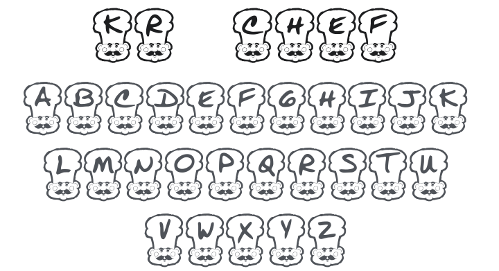 KR Chef Font
