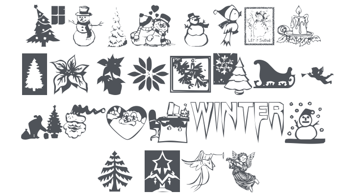 KR Christmas Time Font