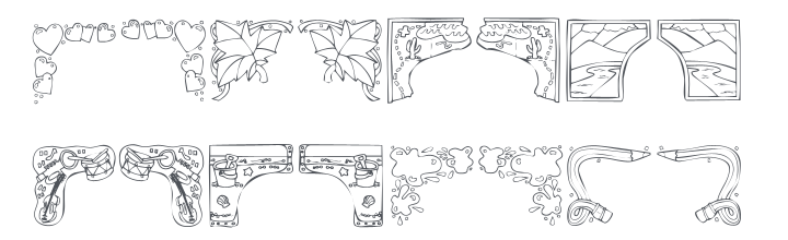 KR Corners 2 Font