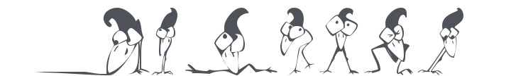 KR Crazy Crow Font