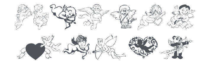 KR Cupids 2003 Font