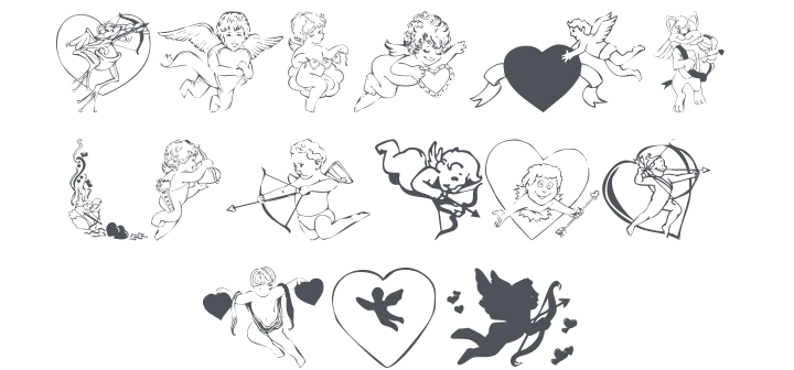 KR Cupids Font