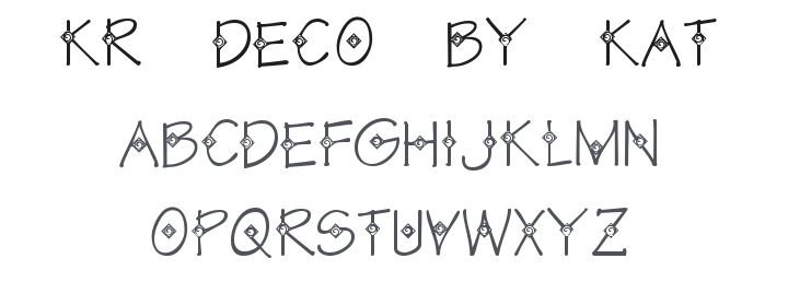 KR Deco by Kat Font