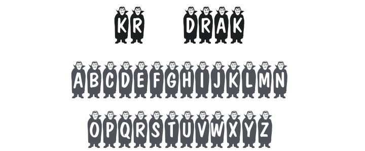 KR Drak Font