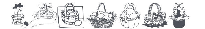 KR Easter Baskets Font