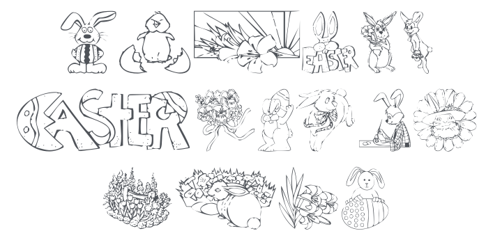 KR Easter No 2 Font