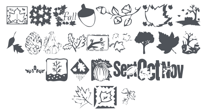 KR Fabulous Fall Font