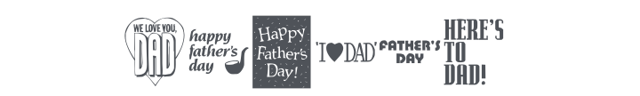 KR Father's Day Dings Font