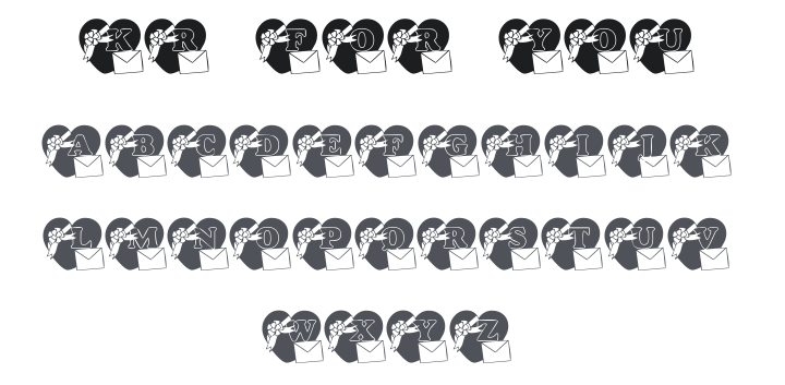 KR For You Font