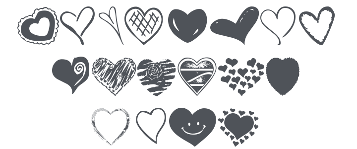KR Heartalicious Font