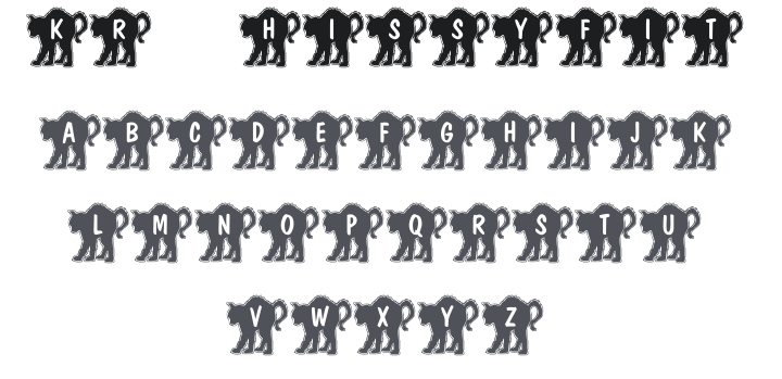 KR Hissy Fit Font