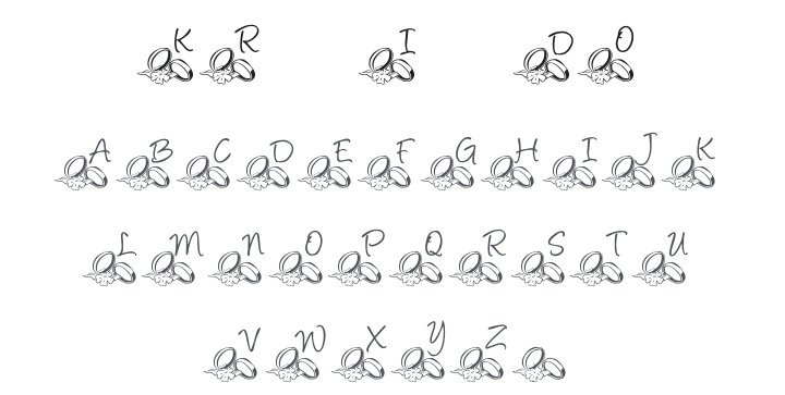 KR I Do! Font